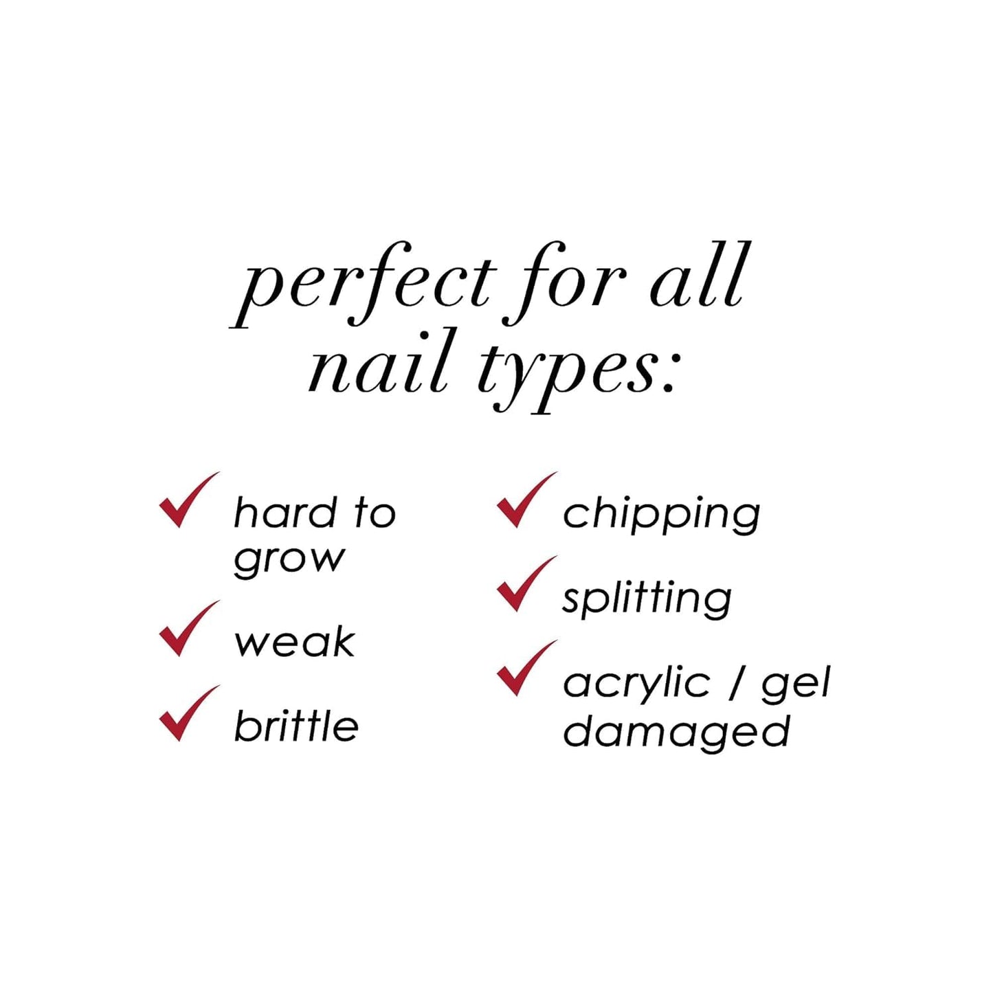 Dermelect Nail Recovery System Anti Aging Nailcare with Peptides, Hyaluronic Acid, Vitamin E, Strengthening & Restorative for Weak Nails, Splitting, Acrylic/Gel Damage, Hard to Grow Nails 4 pc set