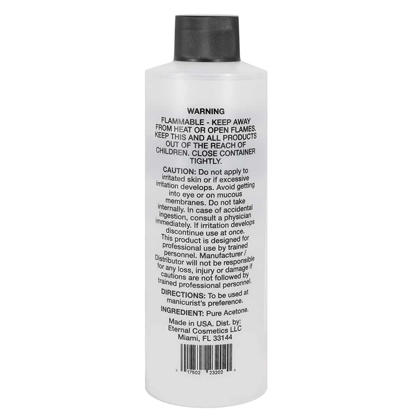 Pronto 100% Pure Acetone - Quick, Professional Nail Polish Remover - For Natural, Gel, Acrylic, Sculptured Nails (8 FL. OZ.)