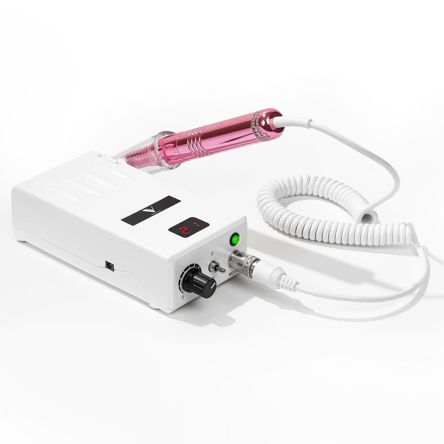 5-In-1 Professional Nail Drill Bits (Medium) - Electric Nail Drill Kit for Manicure, Pedicure & 3D Art - Portable EFile Nail Tech Drill Bits for Nail Technicians, Salon & Home DIY