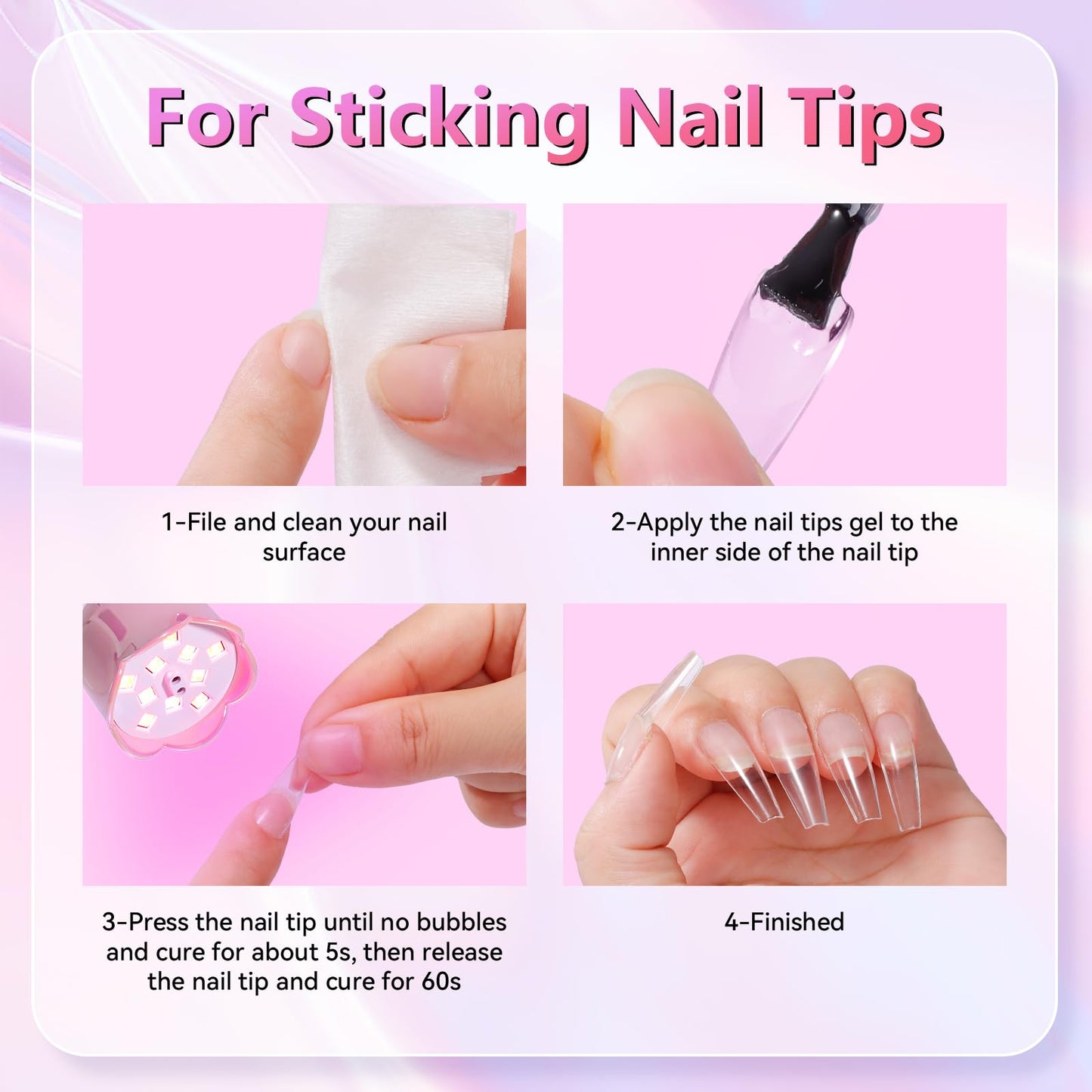 Makartt UV Nail Lamp: Mini UV Light for Gel Nails Polish Luminoza 10W Rechargeable LED Nail Light Nail Dryer with 4 Timers & Auto Sensor, Fast Curing Goosenecks UV Lamp for Home Nail DIY Manicure