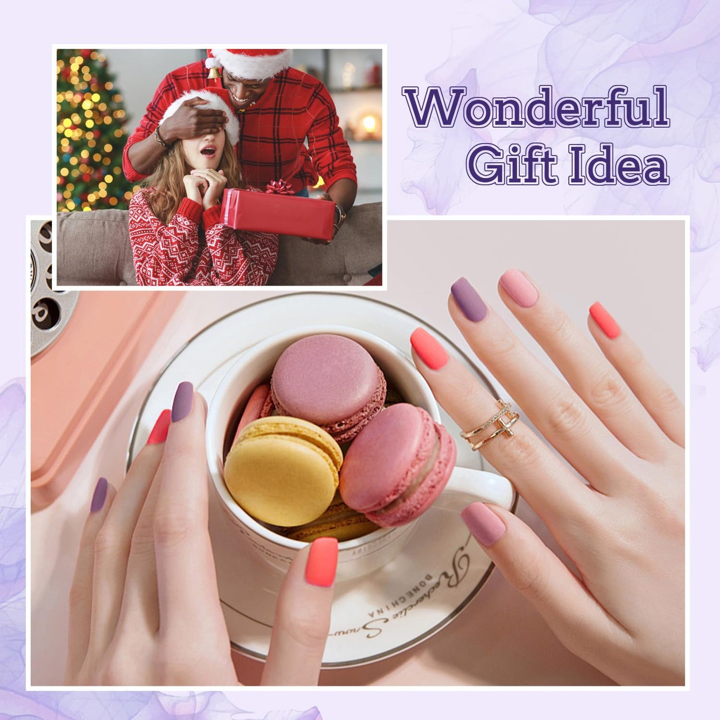 JODSONE Gel Nail Polish Kit with U V Light 32 Colors Gel Polish Nail Kit Soak Off Gel Nail Set Manicure Tools Nail Gel Kit Gifts for Women