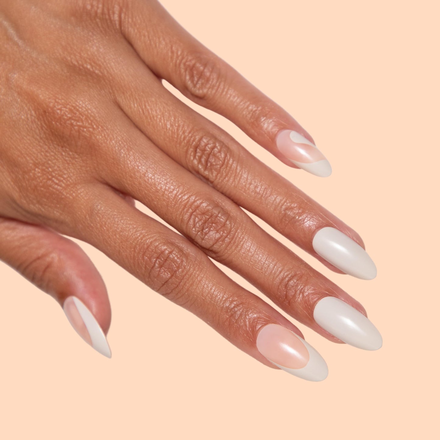 Chillhouse Chill Tips Signatures Press On Nails Kit, Going to the Barre - 24 Nail Shapes & Sizes, Dual-Sided Buffer & File, Cuticle Stick & Glue - Long-Lasting Nail Art Manicures