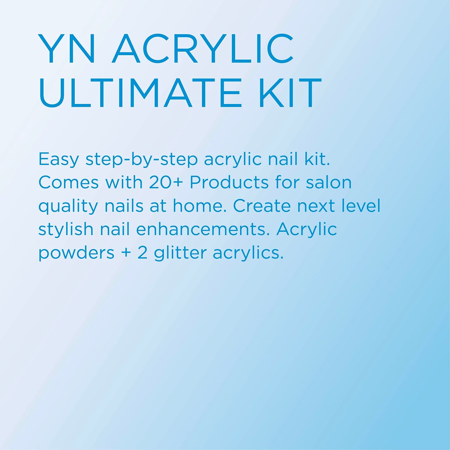 Young Nails Professional Kits & Accessories for Home Nail Kit, Starter Kit, Beginners, and/or Nail Professionals