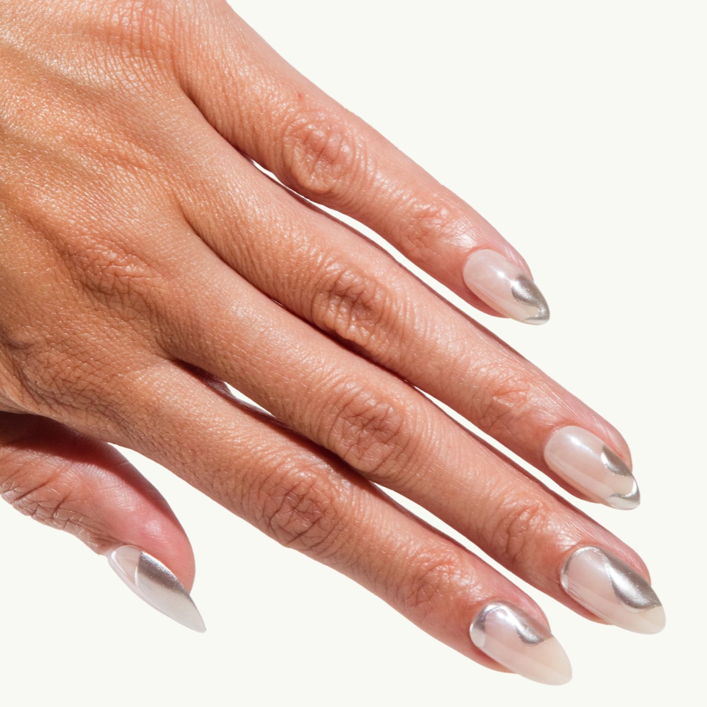 Chillhouse Chill Tips Signatures Press On Nails Kit, Going to the Barre - 24 Nail Shapes & Sizes, Dual-Sided Buffer & File, Cuticle Stick & Glue - Long-Lasting Nail Art Manicures