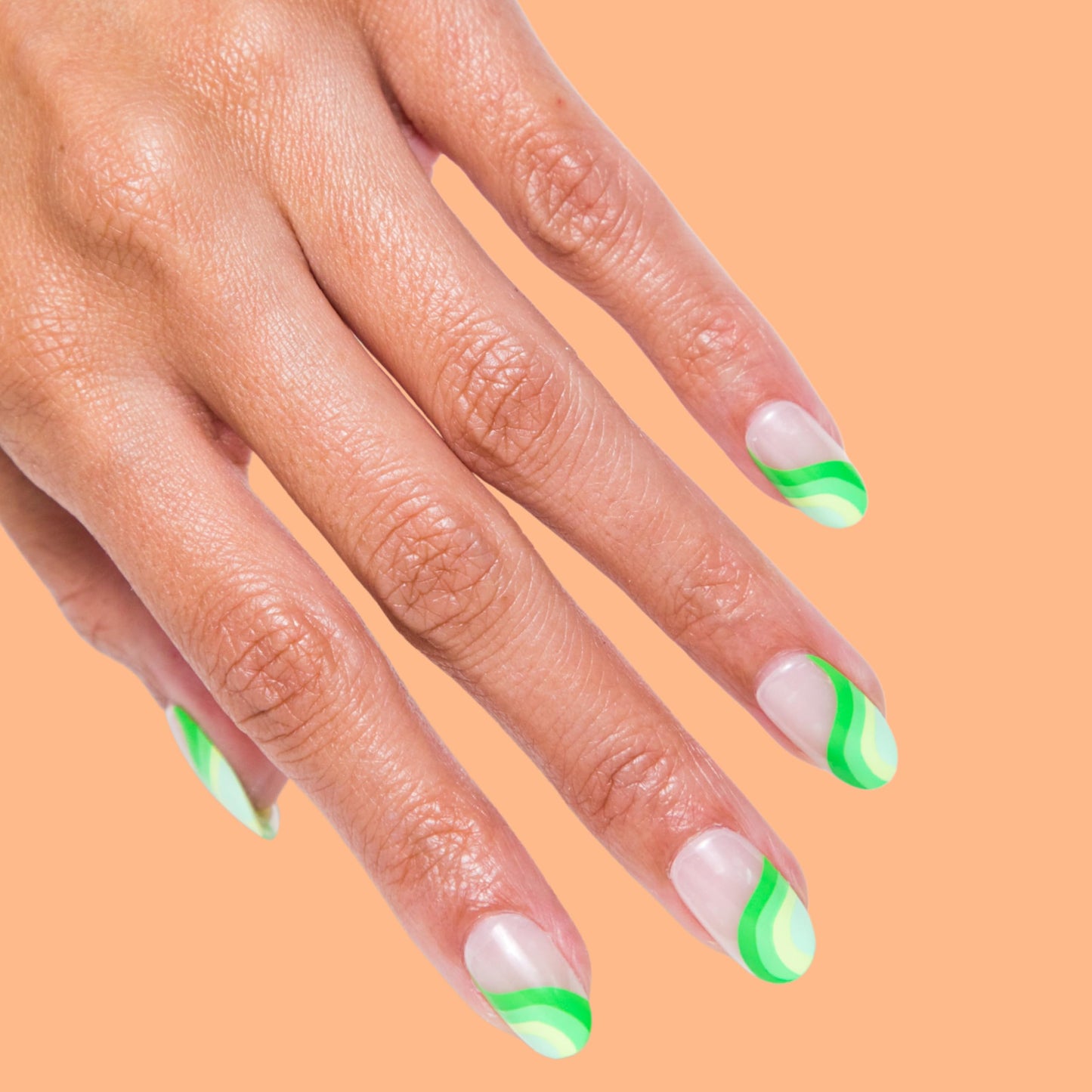 Chillhouse Chill Tips Signatures Press On Nails Kit, Going to the Barre - 24 Nail Shapes & Sizes, Dual-Sided Buffer & File, Cuticle Stick & Glue - Long-Lasting Nail Art Manicures