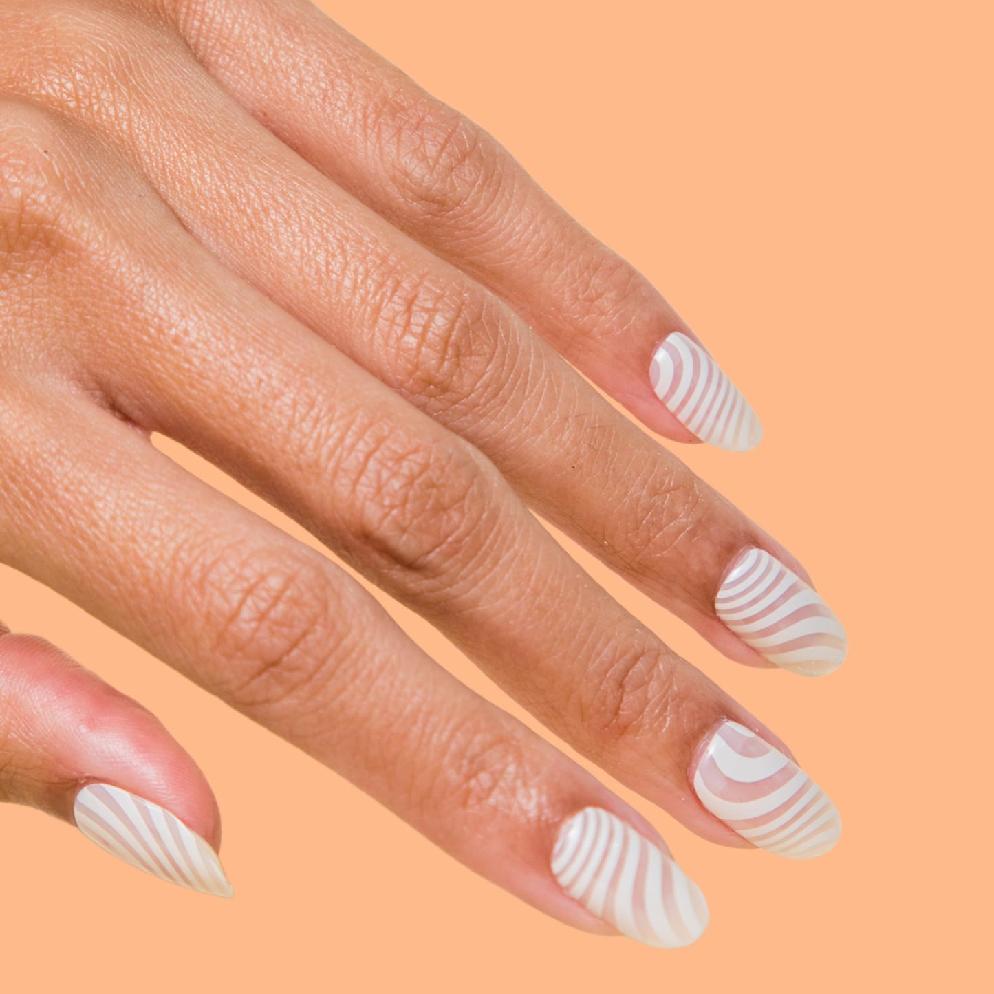 Chillhouse Chill Tips Signatures Press On Nails Kit, Going to the Barre - 24 Nail Shapes & Sizes, Dual-Sided Buffer & File, Cuticle Stick & Glue - Long-Lasting Nail Art Manicures