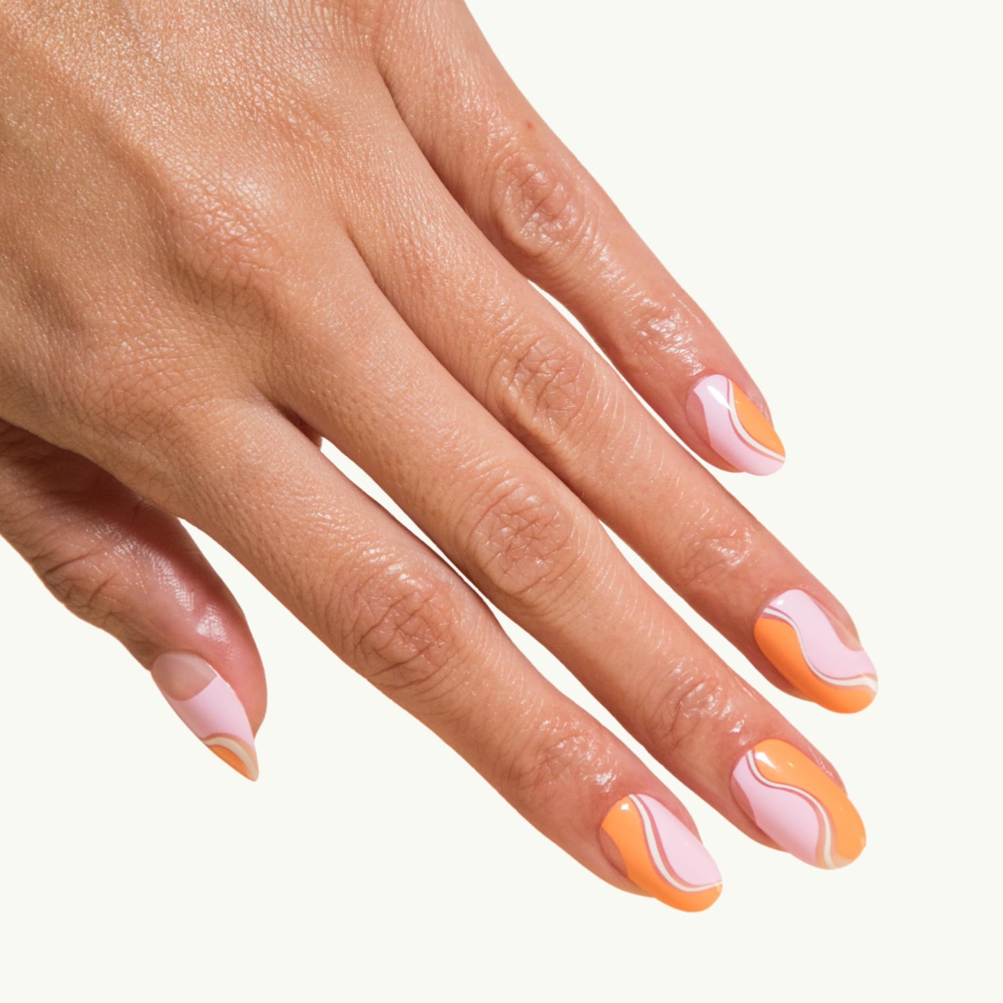 Chillhouse Chill Tips Signatures Press On Nails Kit, Going to the Barre - 24 Nail Shapes & Sizes, Dual-Sided Buffer & File, Cuticle Stick & Glue - Long-Lasting Nail Art Manicures